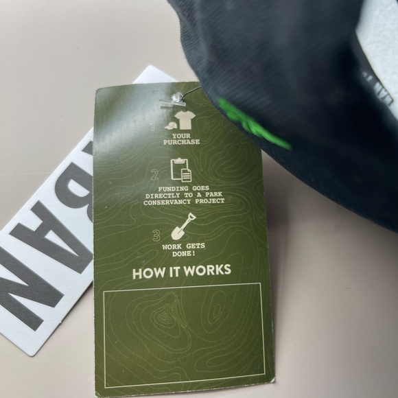 Parks Project Shrooms Baseball Hat, Black, O/S, NWT - Picture 10 of 10